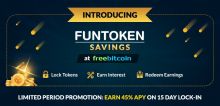 FreeBitcoin FUN token savings